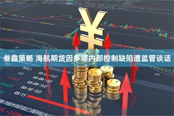 叁鑫策略 海航期货因多项内部控制缺陷遭监管谈话